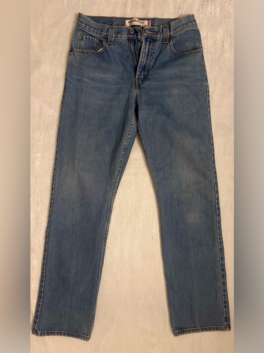 Levi's Men's Light Blue Slim Straight Jeans